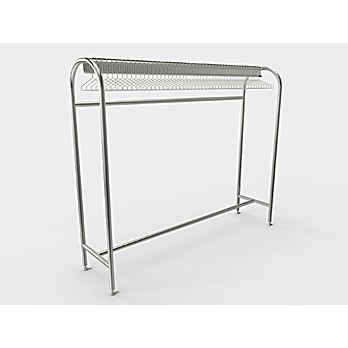 Stainless Steel Gown Rack with 48 hangers