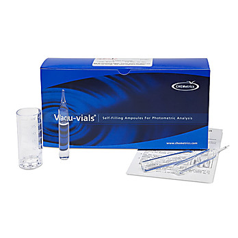 Zinc Vacu-vials Kit 0-3.00 ppm
