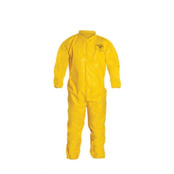 Tychem® 2000 Coveralls with Collar, Elastic Wrists & Ankles (Bound Seams)