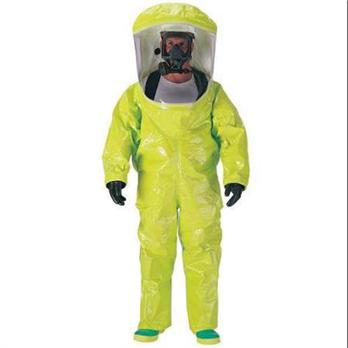 Tychem® 10000 Encapsulated Training Hazmat Suits with Rear Entry & Serged Seams