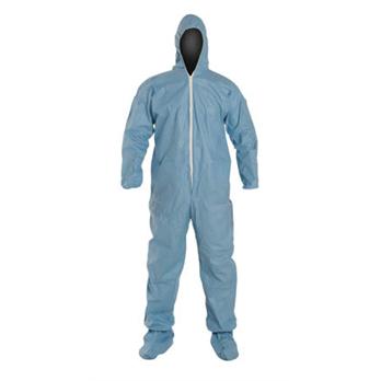 ProShield® 6 SFR Coveralls with Hood, Elastic Wrists & Attached Socks