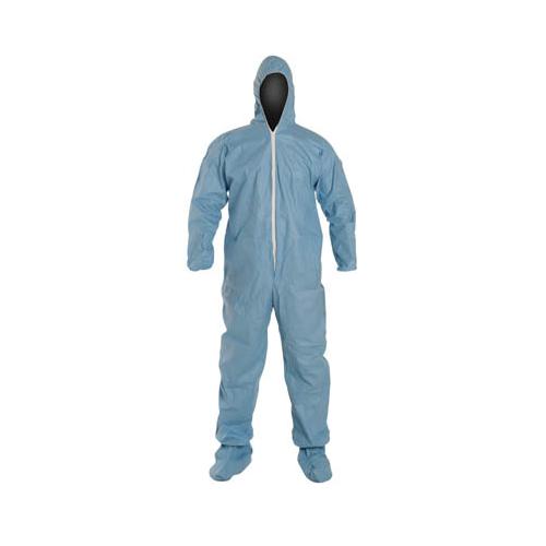 ProShield® 6 SFR Coveralls with Hood, Elastic Wrists & Attached Socks