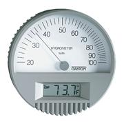 Large Diameter Round Analog Wall-Mount Thermometer With High-Contrast Dial