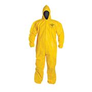 Tychem® 2000 Coveralls with Standard Fit Hood, Elastic Wrists & Ankles (Bound Seams)