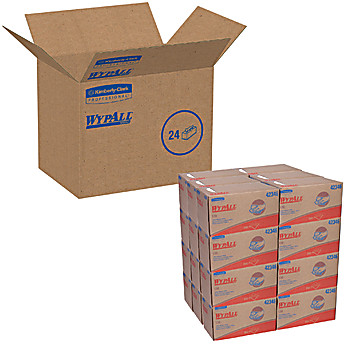2250 Total 05322 125 per Box Kimberly Clark Wypall L10 Utility Wipes 18 Boxes 