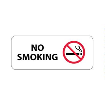 No Smoking With Graphic Signs