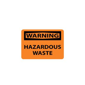 Warning, Hazardous Waste Signs