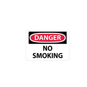 Danger, No Smoking Signs