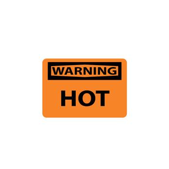 Warning, Hot Signs