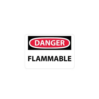 Danger, Flammable Signs