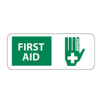 First Aid With Graphic Signs