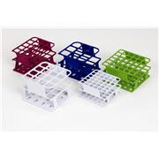 OneRack® Half-Size Delrin® POM Test Tube Racks