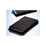 Corning® Low Volume 384 Well Black with Clear Flat Bottom Polystyrene Poly-D-Lysine Coated Microplate, 10 per Bag, with Lid,  Aseptically Manufactured
