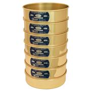 8" Diameter ASTM Round All-Brass Test Sieves
