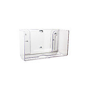 Single Stack Dual-Dispensing Paper Towel Holder