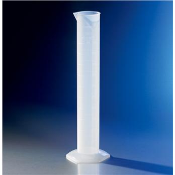 Single Metric Scale, Reusable Plastic Graduated Cylinder, Polypropylene