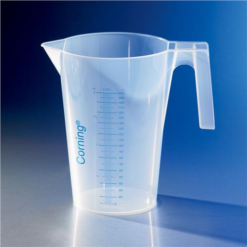 Corning Pyrex 1010 Borosilicate Glass Beaker with Handle and Spout