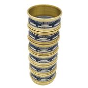 3" Diameter ASTM Brass-Stainless Round Test Sieves