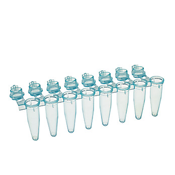 AMPLITUBE™ PCR Reaction Strips with Attached Caps (also known as the Denville Rigid Strips)