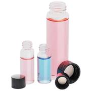 Screw Thread Sample Vials with Unattached Closures, Clear