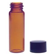 Amber Screw Thread Vials with Unattached Closures