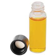 Screw Thread Sample Vials with Unattached Closures, Clear