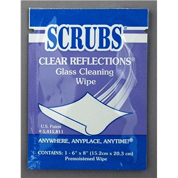 SCRUBS® CLEAR REFLECTIONS® Glass Cleaner Wipes
