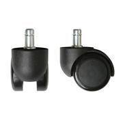 Dual-Wheel Hard Floor Casters
