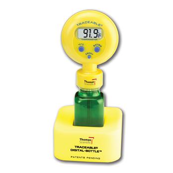 Traceable® Digital-Bottle™ Refrigerator/Freezer Thermometer with min/max readings