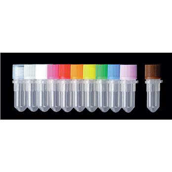 0.5ml Screw Cap Tubes and Caps with "O" Rings