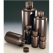 Nalgene Amber Narrow Mouth Economy Polypropylene Bottles