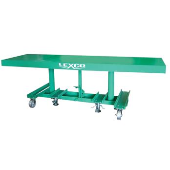 2,000 lb. Capacity Long-Deck Hydraulic Foot-Operated Lift Table