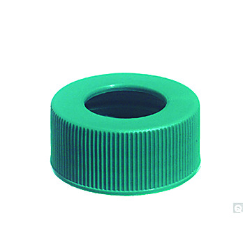 Unlined Green Polypropylene Hole Caps