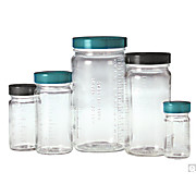 Cap, Clear, 5 Teflon MagnaKoys 3 Dram Amber or Clear Glass Vials w/Polycone Foil Teflon Foam Liner Caps or Droppers 3 Dram w/PTFE 
