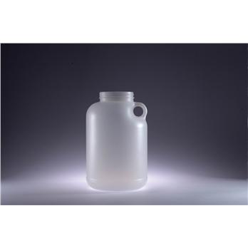 Natural HDPE Wide Mouth Handled Round Jug