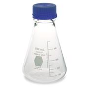 Borosilicate glass Erlenmeyer flask 100 ml, non-capped, narrow neck 