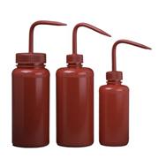 Red Wash Bottles