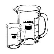LABMUG® Beaker, Six-Pack and Pitcher
