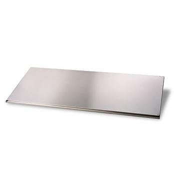 6' X 35.5" D Stainless Work Surface With Spill Trough
