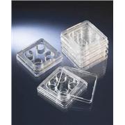 Multidish PS 4 Well Nunclon Round w / Lid Sterile 66X66 Md4 For Ivf
