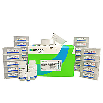 Automation-ready, prefilled 96-well plates for quick and convenient DNA extraction from blood, saliva, cultured cells, and swabs for magnetic processors. - 4 x 96 Preps