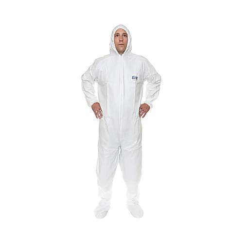 ValuGuard MP™ Lightweight Microporous Coverall with Attached Hood & Boot