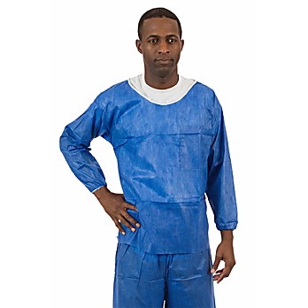 Soft Scrubs™ Denim Blue SMS Soft Scrub Short Sleeve Shirt