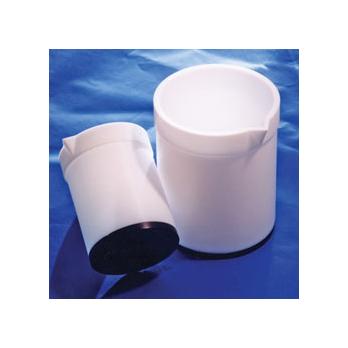 Heatable Polytetrafluoroethylene Fluoropolymer Beakers