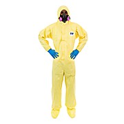 ChemSplash® 1 Chemical Splash Coverall with Attached Hood & Boot