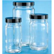 Bulk Pack Clear Glass Medium Round Bottles