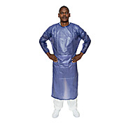 Blue PVC Cleanroom Chemical Apron