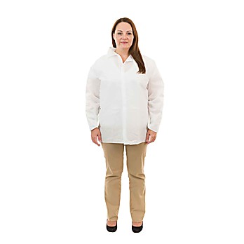 White SMS Long Sleeve Shirt