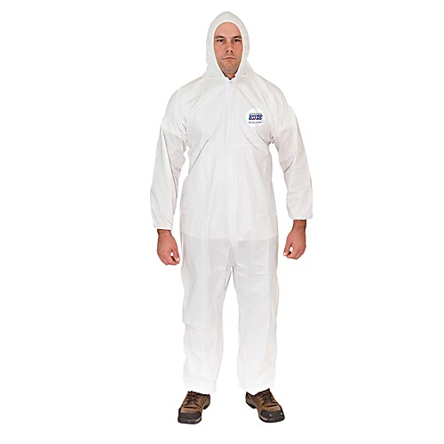 Microporous Coverall with Hood