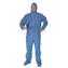 KleenGuard™ A60 Bloodborne Pathogen & Chemical Protection Coveralls, Storm Flap, Elastic Back, Wrists, Ankles & Hood